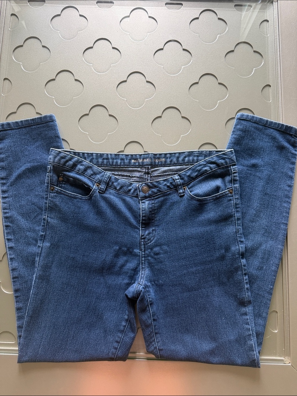 MICHAEL KORS Women's Mid-Rise Stretch Skinny Jeans Size 8 - Picture 1 of 15